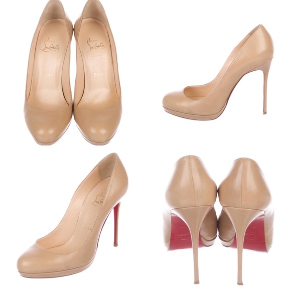 💯Authentic Christian Louboutin Fifille nude pump - Picture 7 of 7